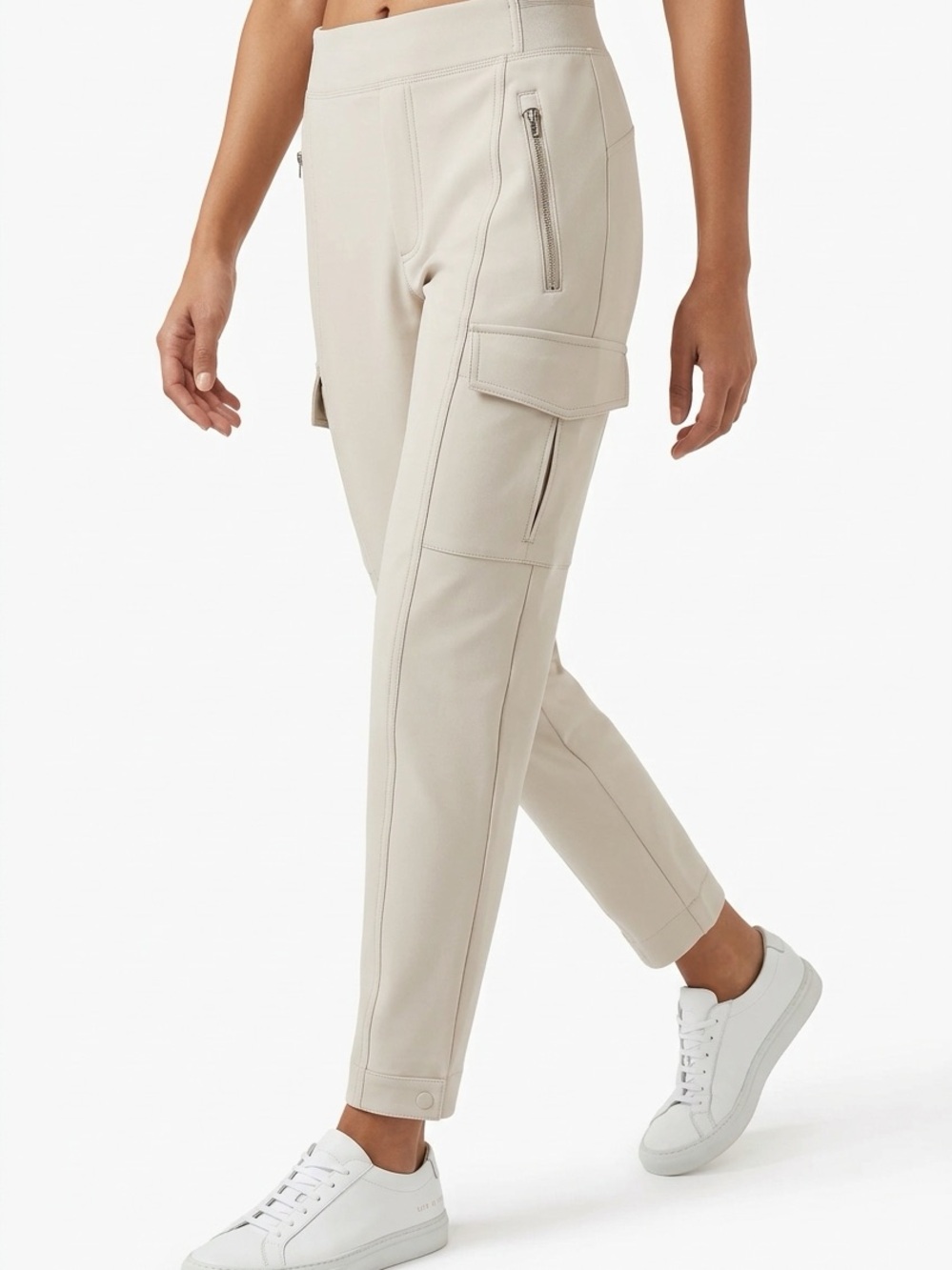 ATHLETA | Endless High Rise Cargo Pants Light Taupe Women’s Size 2
